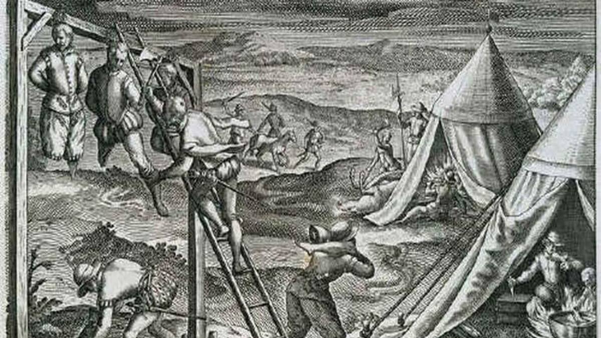 El grabado de Theodor de Bry sobre el canibalismo español en Buenos Aires
