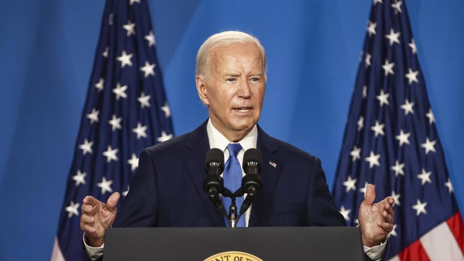 Joe Biden, presidente de Estados Unidos. Foto: EFE.