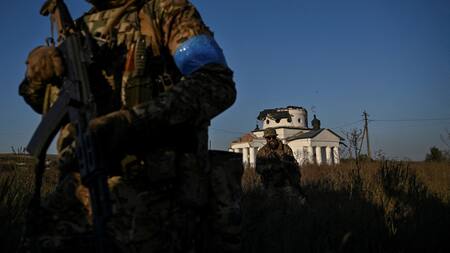 Avance de tropas de Ucrania. Foto: Reuters.