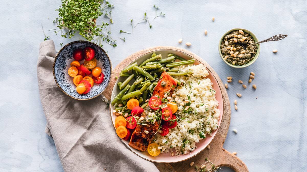 Comida sana. Foto Unsplash.