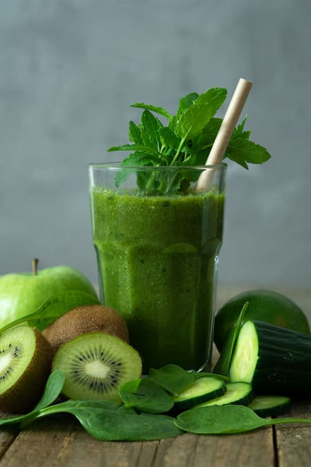 Dieta Detox, batido verde. Foto: Unsplash.