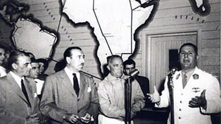 Kurt Tank con Perón