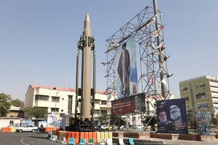 Misil iraní. Foto: Reuters