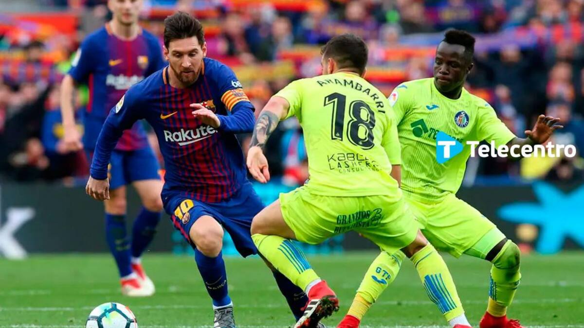 Telecentro 4K, Barcelona vs Getafe, La Liga, sábado 15 de febrero, a las 12 horas, ESPN