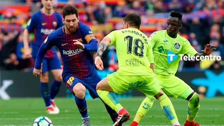Telecentro 4K, Barcelona vs Getafe, La Liga, sábado 15 de febrero, a las 12 horas, ESPN