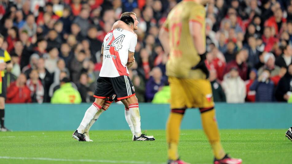 Liga Profesional, River vs. Colon. Foto: Telam.