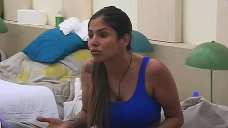 La pelea entre Romina y Agustín en Gran Hermano 2022. Foto: Telefe.