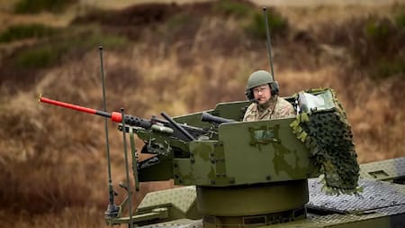 Militares en Dinamarca. Foto: EFE.