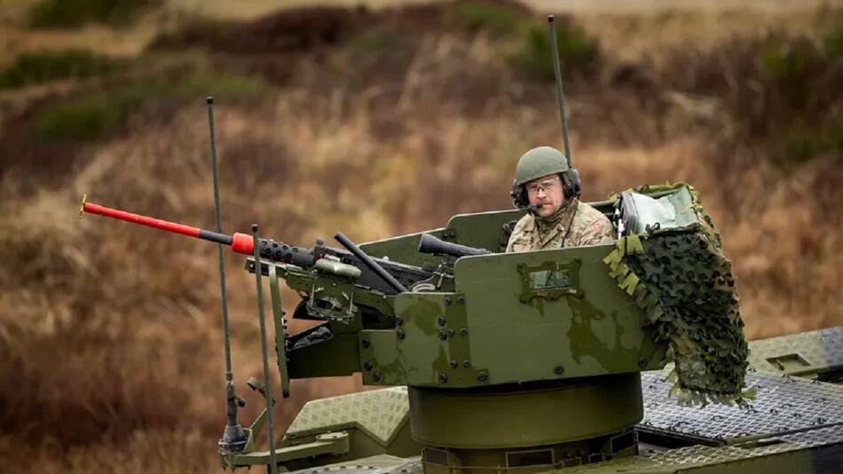 Militares en Dinamarca. Foto: EFE.