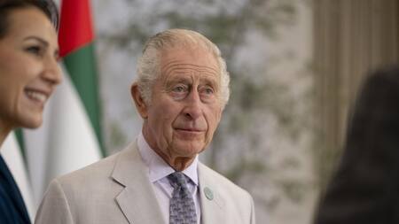 Rey Carlos III en la cumbre COP28. Foto: EFE.