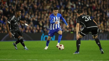 Facundo Buonanotte; Brighton. Foto: Instagram @facubuonanotte.