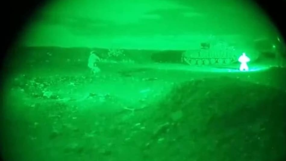 Un militar ucraniano "cambió de bando". Foto: captura de video