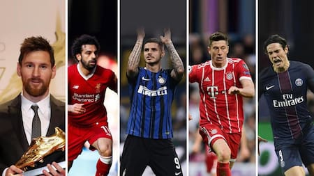 Candidatos a la Bota de Oro - Messi - Fútbol