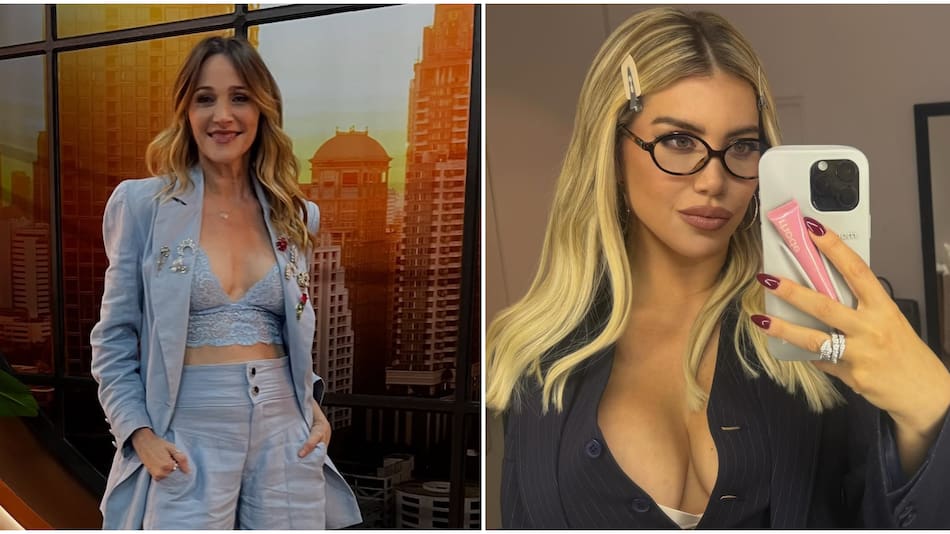 Vero Lozano y Wanda Nara.