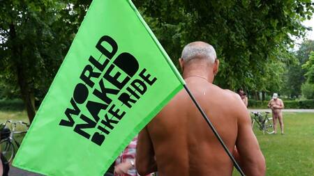 El objetivo es crear conciencia sobre el cambio climático. Foto: captura Ruptly.