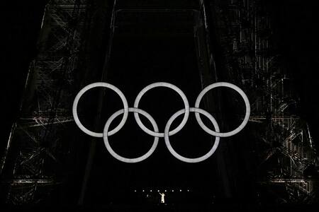 Céline Dion en la inauguración de los Juegos Olímpicos. Foto: Reuters