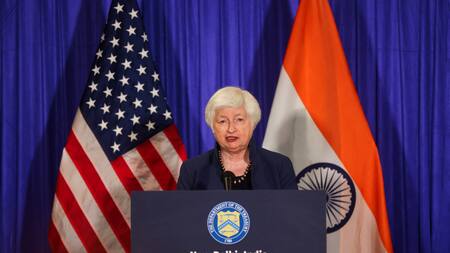 Secretaria del Tesoro de EE.UU., Janet Yellen. Foto: REUTERS.