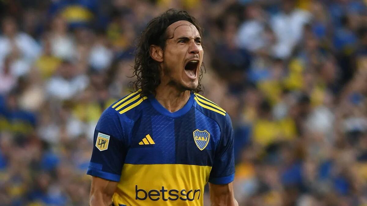 Edinson Cavani. Foto: NA.