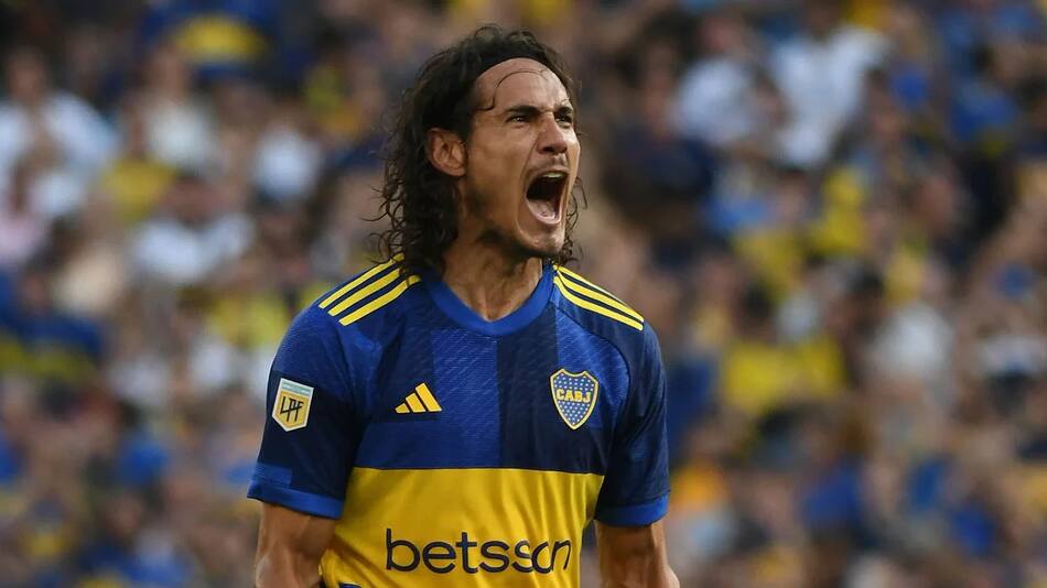Edinson Cavani. Foto: NA.