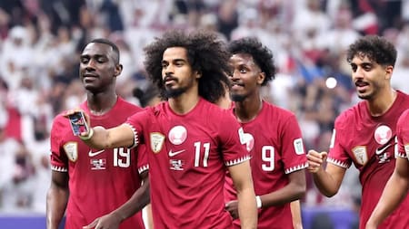 Akram Afif, Copa de Asia. Foto: NA