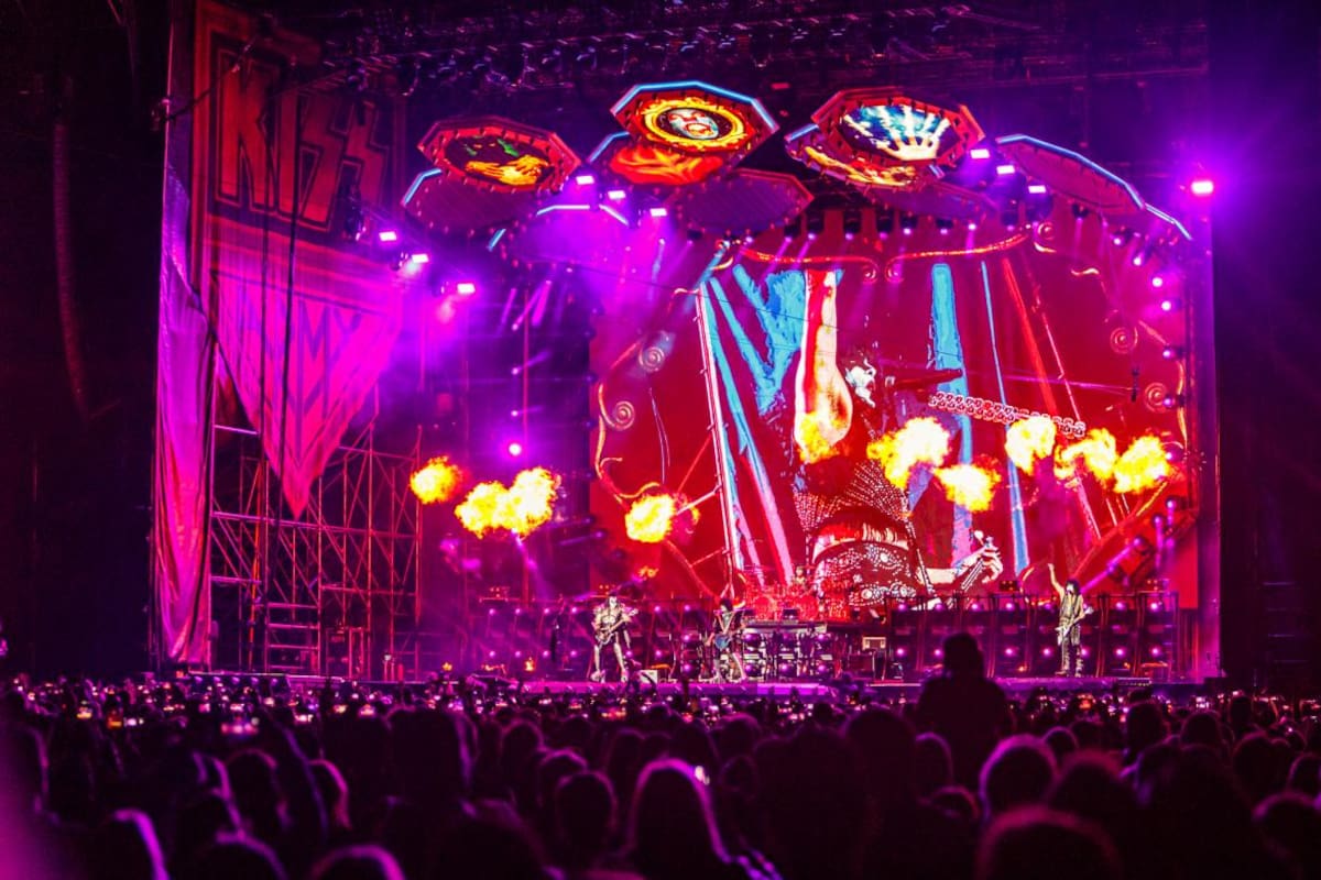 Kiss en Argentina 23 de abril de 2022, Foto DF Entertainment