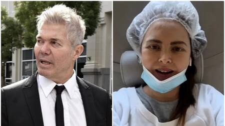 Fernando Burlando y Silvina Luna. Fotos: NA.