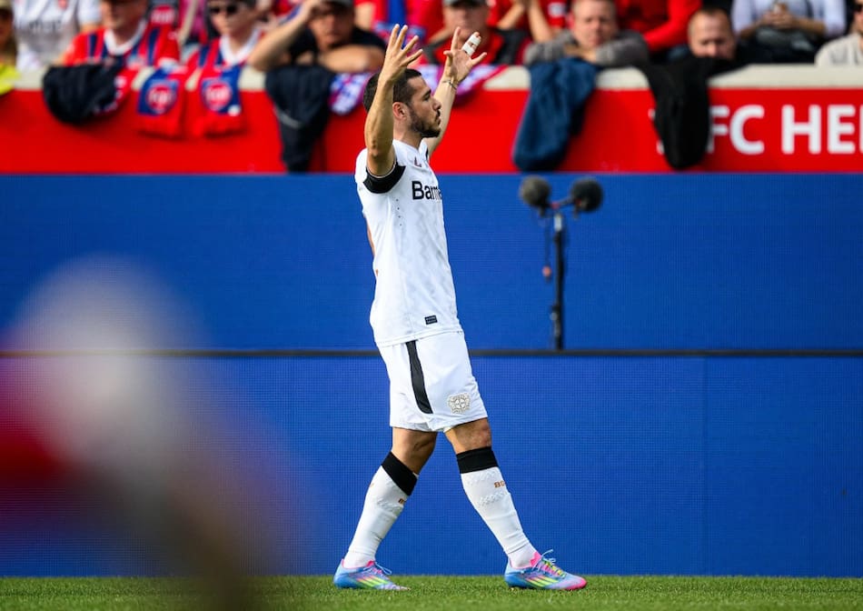 Emiliano Buendía. Foto: Instagram @bayer04fussball
