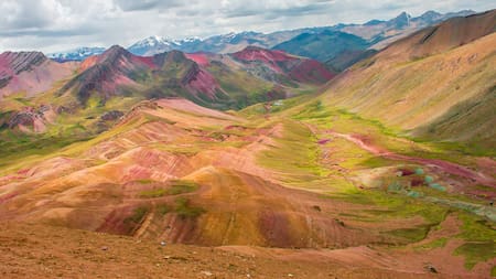 Un paisaje andino que representaría a este país sudamericano.