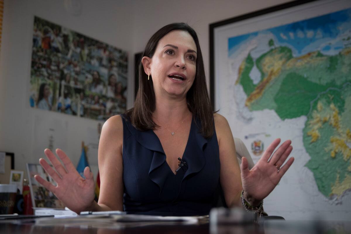 María Corina Machado. Foto: EFE.