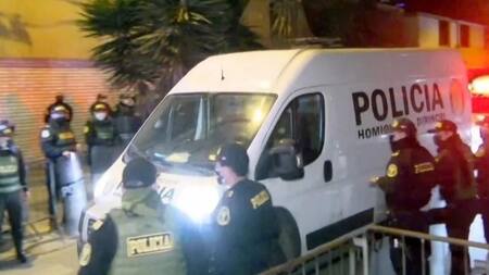 Operativo de cremación de Abimael Guzmán en Peru