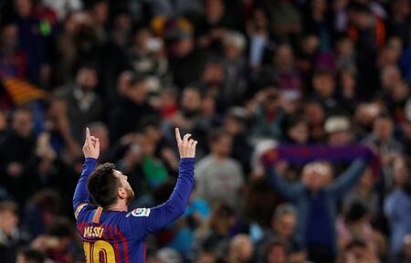Gol de Lionel Messi para el Barcelona (Reuters)