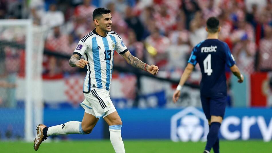 Cristian Romero en el Mundial Qatar 2022. Foto: REUTERS.