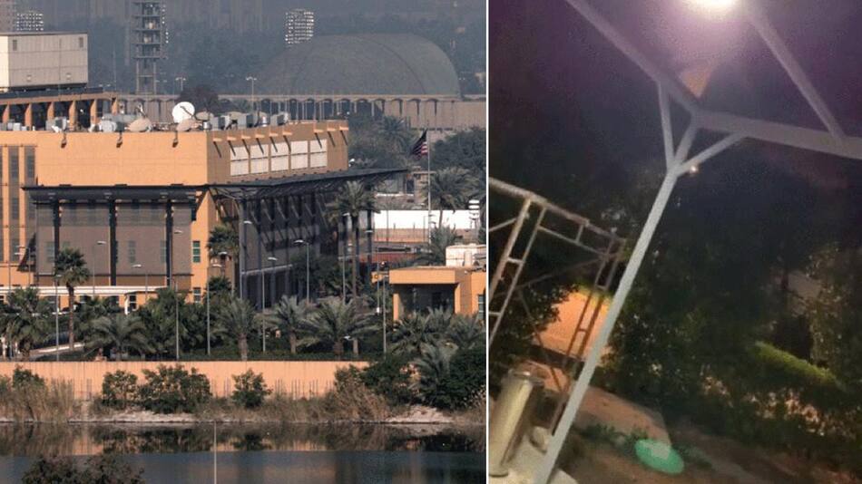 Ataque en Zona Verde de Bagdad donde se encuentra la embajada de Estados Unidos en Irak
