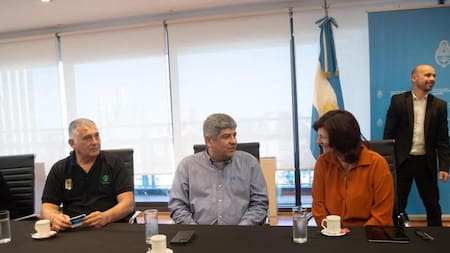 Pablo Moyano y Kelly Olmos, NA