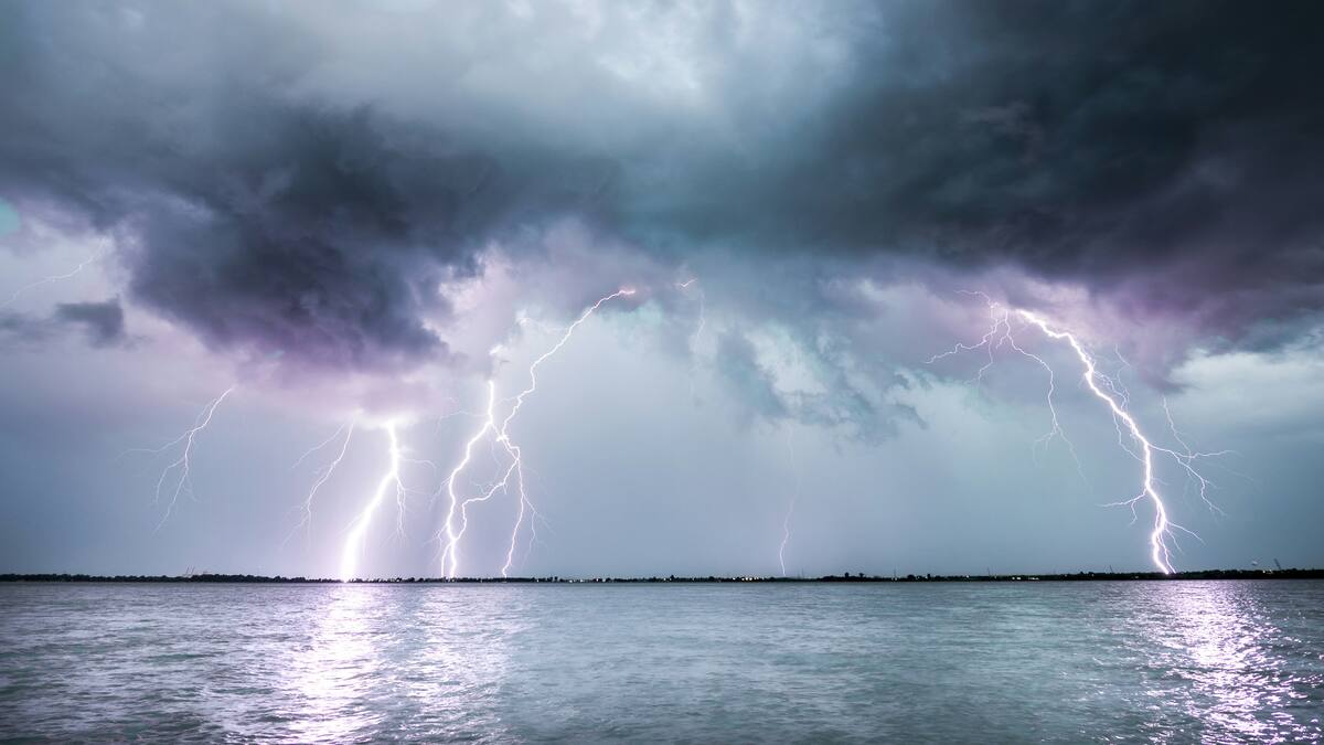 Llega una peligrosa tormenta durante el fin de semana: granizo y ráfagas de hasta 90 kilómetros por hora