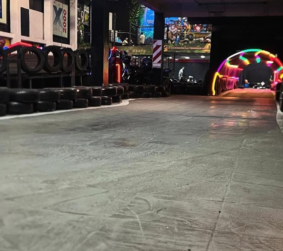 Pista de kartings "Go Karts" en CABA. Foto: Instagram / _gokarts.