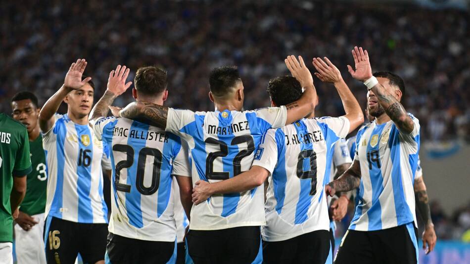 Selección argentina. Foto: NA.