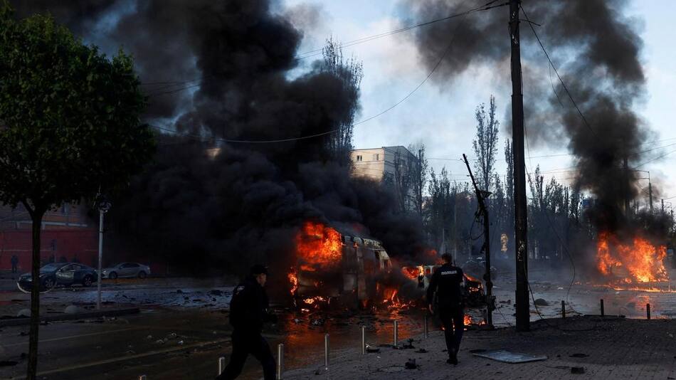 Bombardeo ruso sobre Ucrania, Reuters