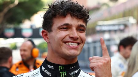 Lando Norris, piloto de McLaren. Foto: Reuters (Piroschka Van De Wouw)