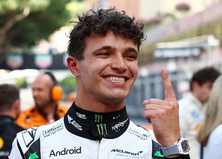 Lando Norris, piloto de McLaren. Foto: Reuters (Piroschka Van De Wouw)