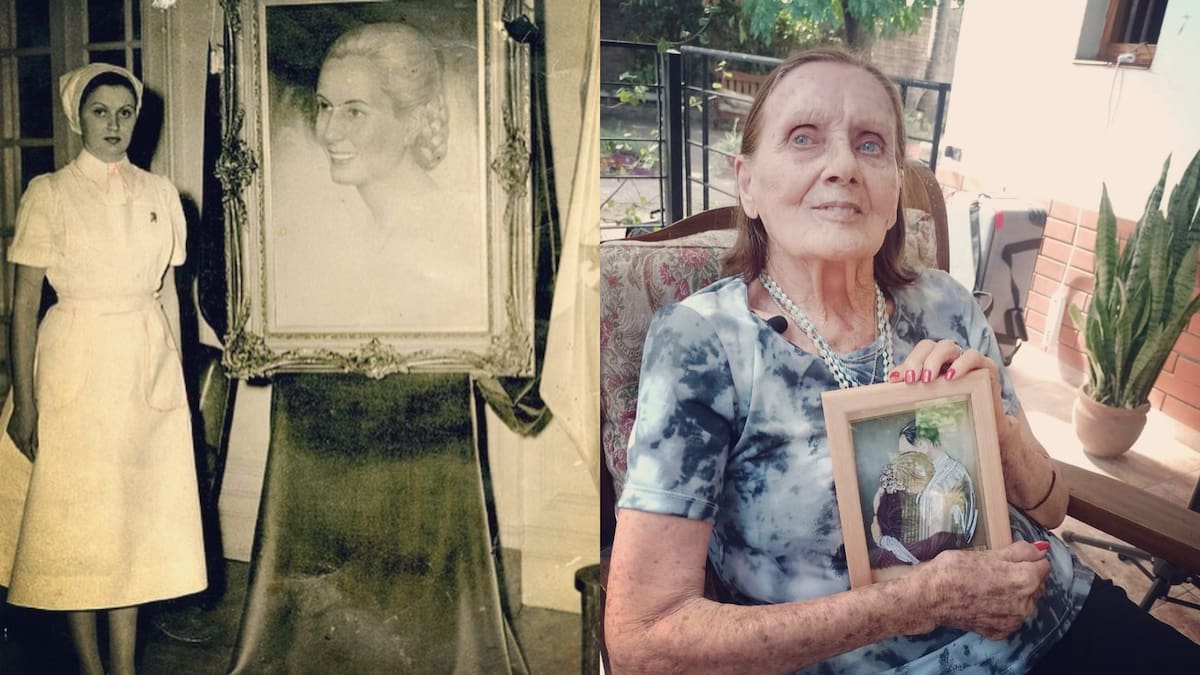 Enfermera de Eva Perón