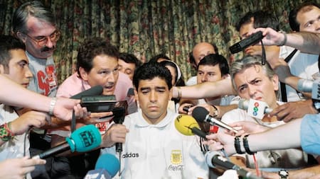 Diego Maradona. Foto: NA.