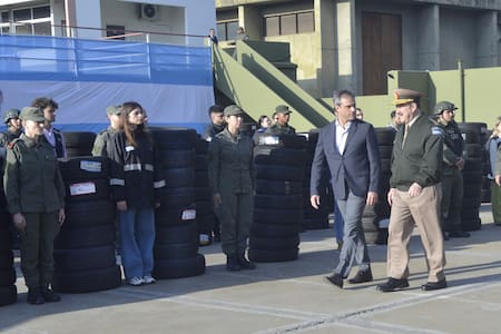 Convenio entre Aduana, la Secretaría General de Presidencia y el Ministerio de Seguridad. Foto: Prensa.