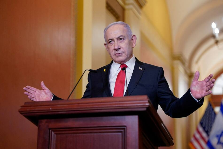 Benjamín Netanyahu, primer ministro de Israel. Foto: Reuters (Nathan Howard)