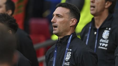 Lionel Scaloni, el técnico de la Selección Argentina. Foto: NA