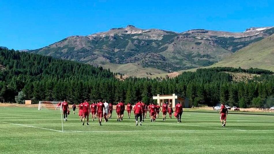 Jugadores de River y Gallardo en San Martín de los Andes