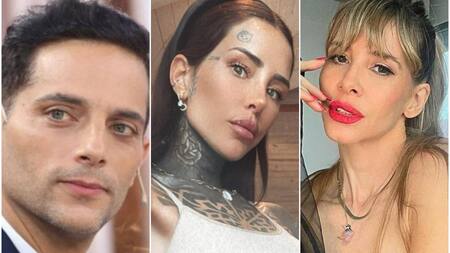 Joaquín Furriel, Cande Tinelli y Guillermina Valdés. Fotos: archivo.