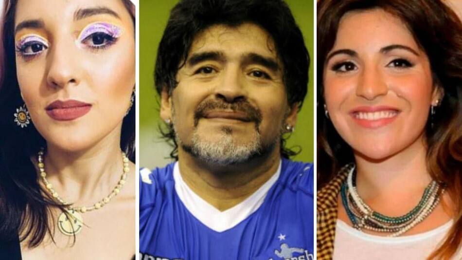 Jana Maradona, Diego Maradona, Gianinna Maradona