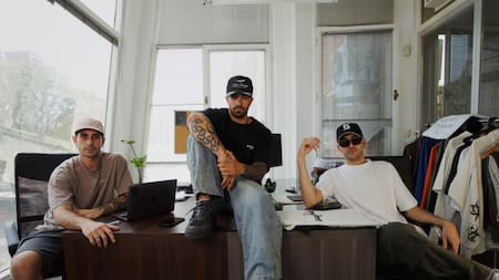 Bautista Lazzarobaster, Gastón Paredes y Tomás Kaltakian, los creadores de My Saint.