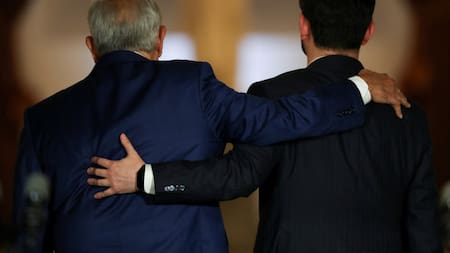 Andrés Manuel López Obrador y Gabriel Boric. Foto: Reuters.